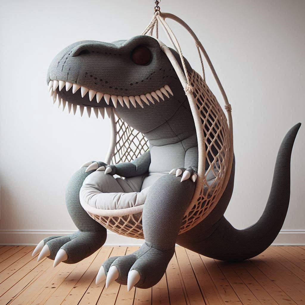 benefits of hanging dinosaur loungers