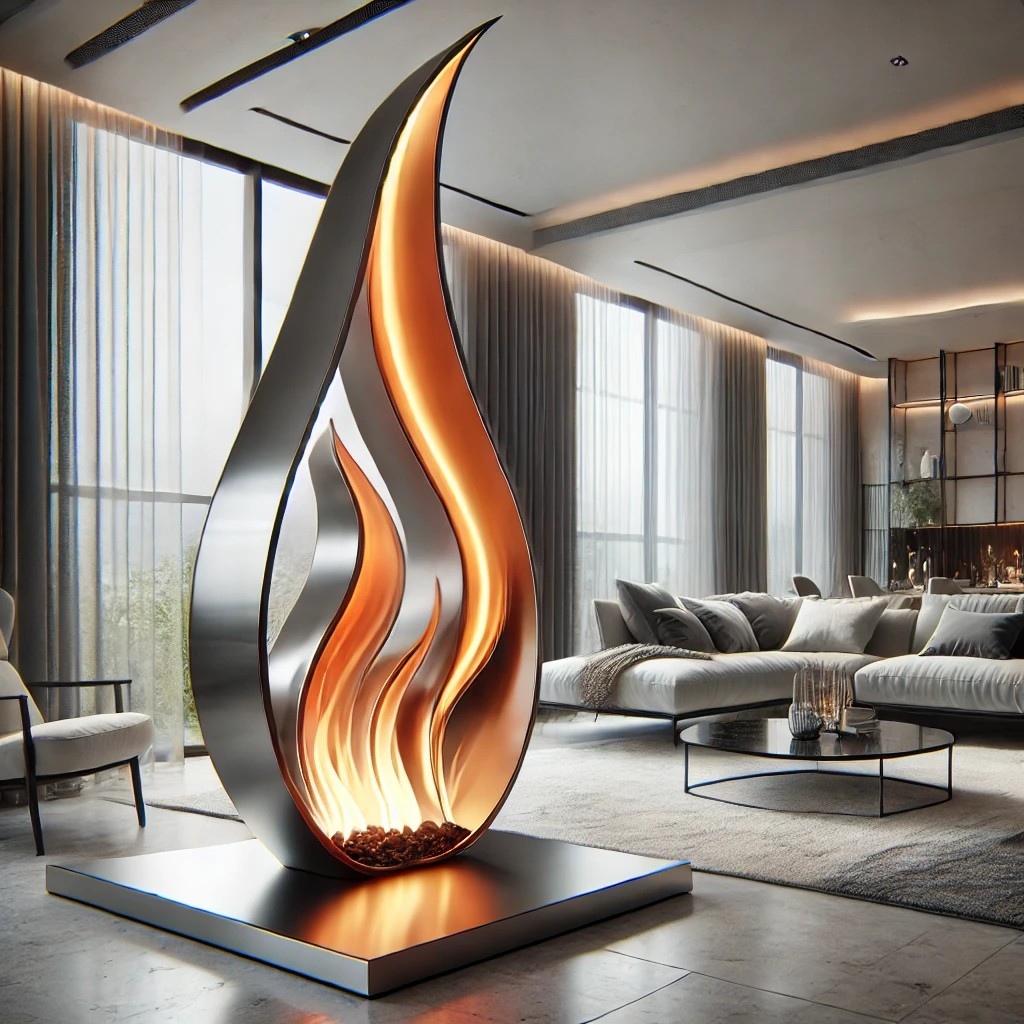 Aesthetic Appeal: Designing with Modern Flames Fireplaces