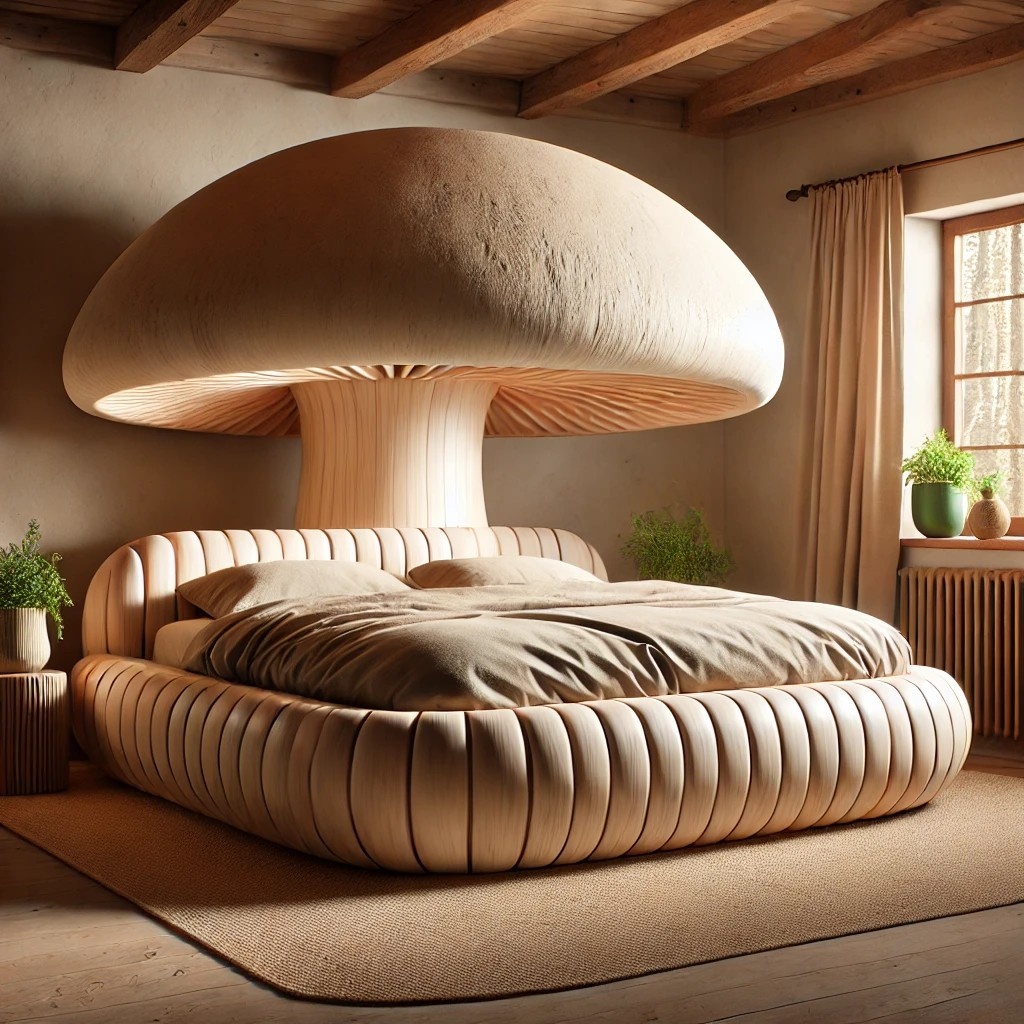 Functional Benefits of a Mushroom-Inspired Bed