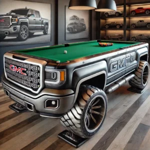 gmc inspired pool table