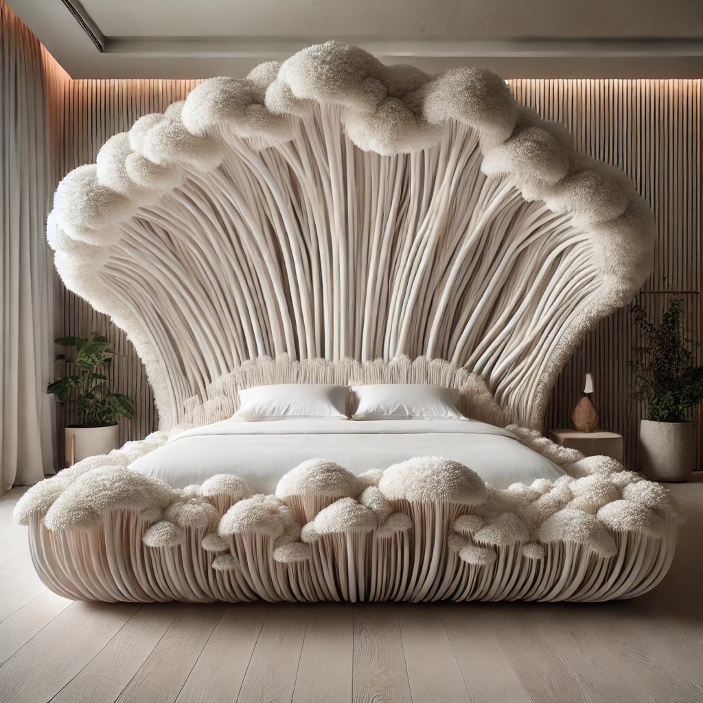 Mushroom Inspired Bed