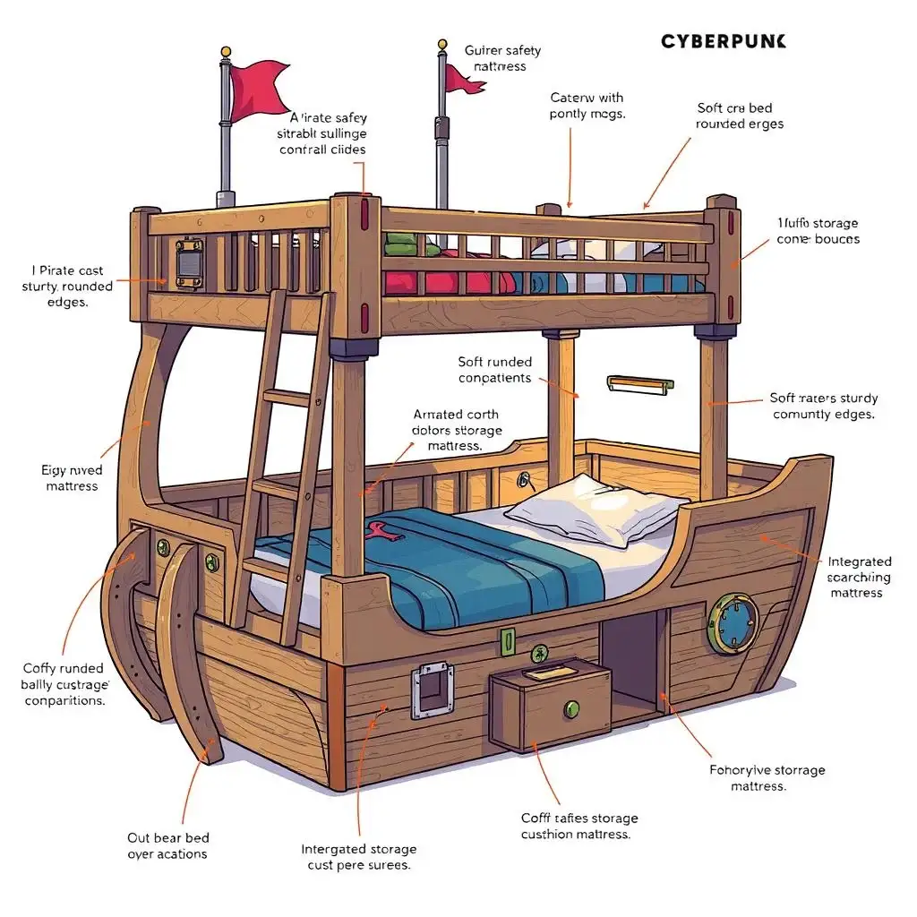 Safety Considerations for Nautical-Themed Beds