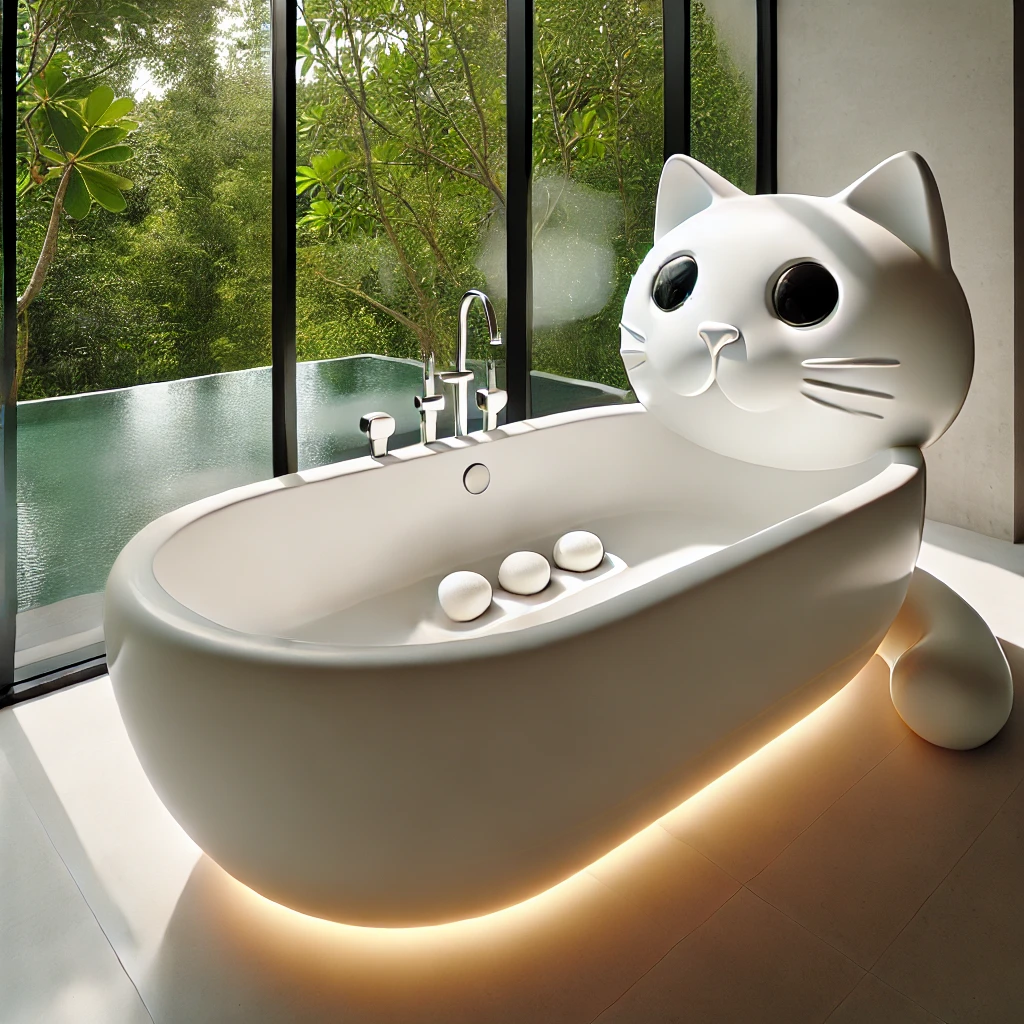 The Benefits of a Cat Shaped Bathtub