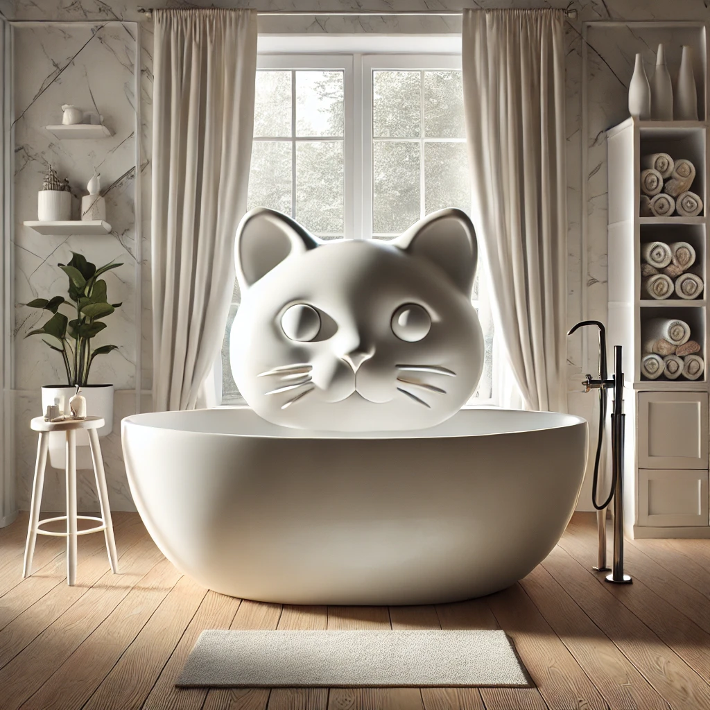 Design Ideas for Incorporating a Cat Shaped Bathtub