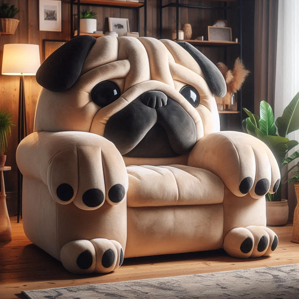 The Functional Benefits of Fluffy Dog-Shaped Chairs