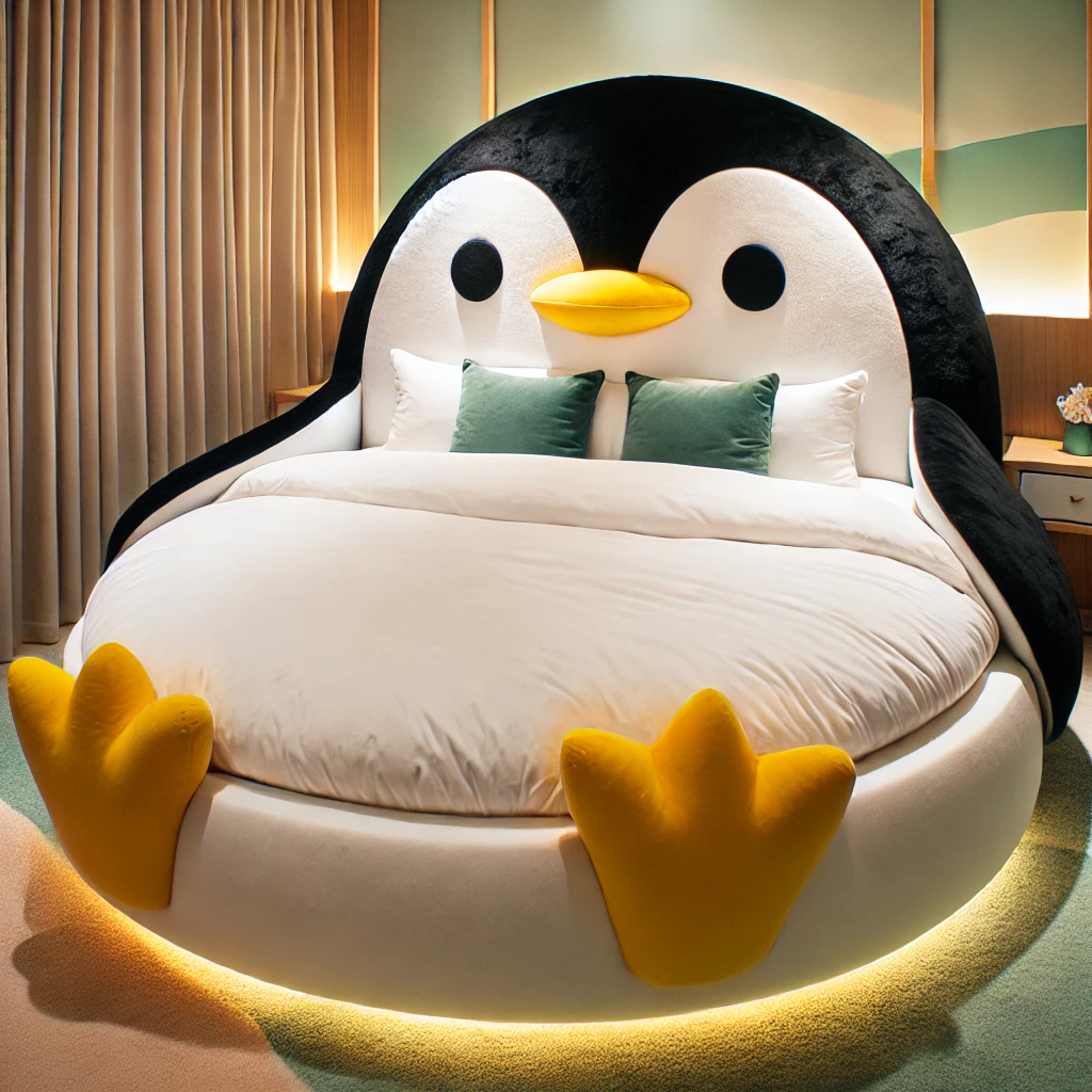 Functional Benefits of a Penguin Shaped Bed