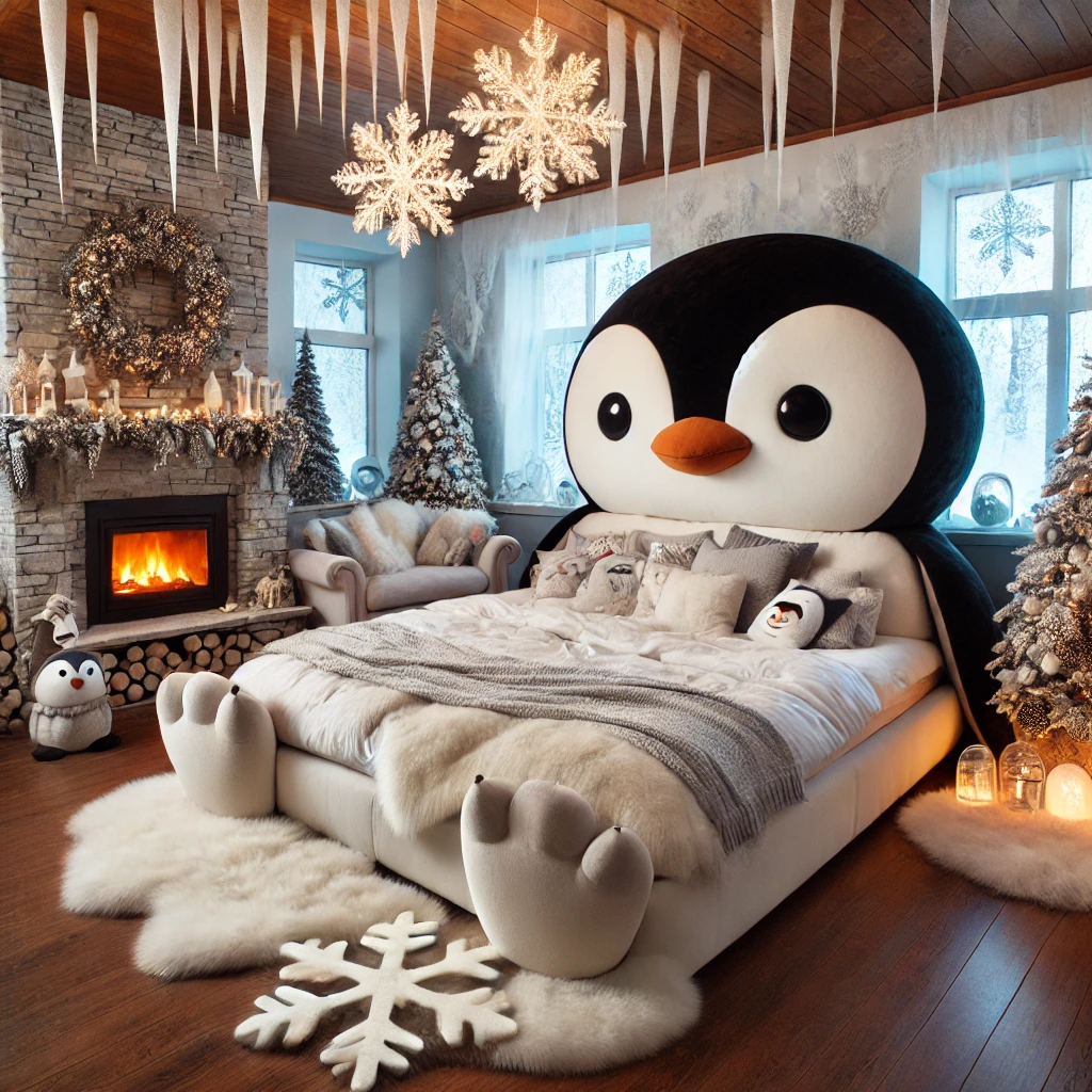 Technology Meets Design: Enhancing the Penguin Shaped Bed