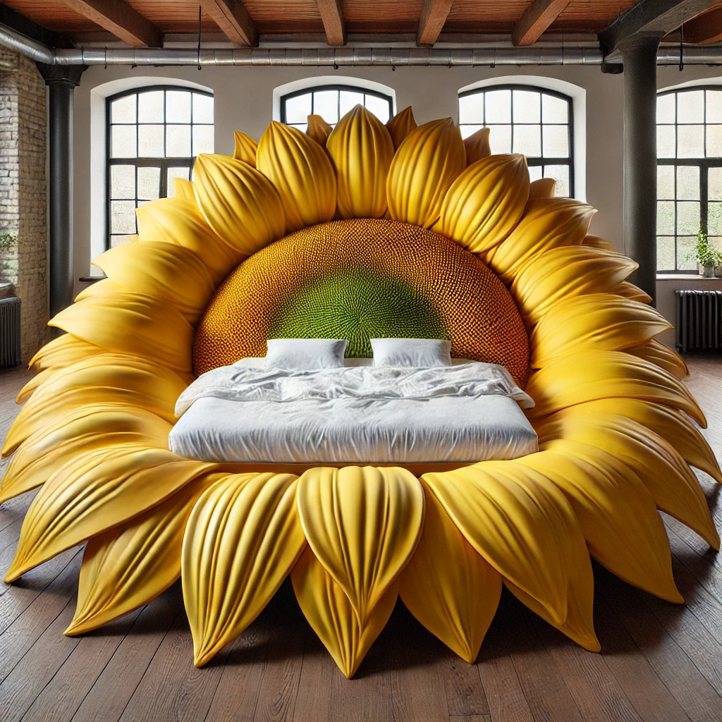Technological Innovations in Sunflower Shaped Beds