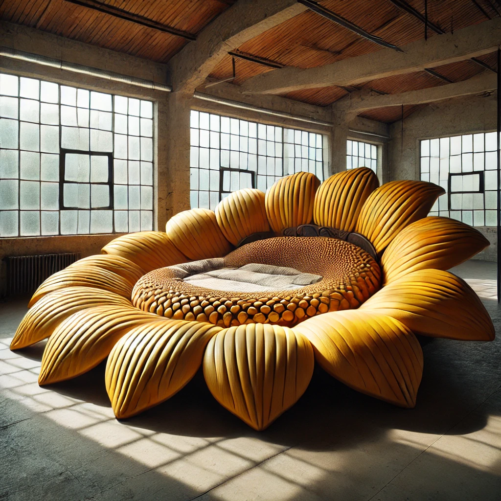 The Allure of the Sunflower-Shaped Bed