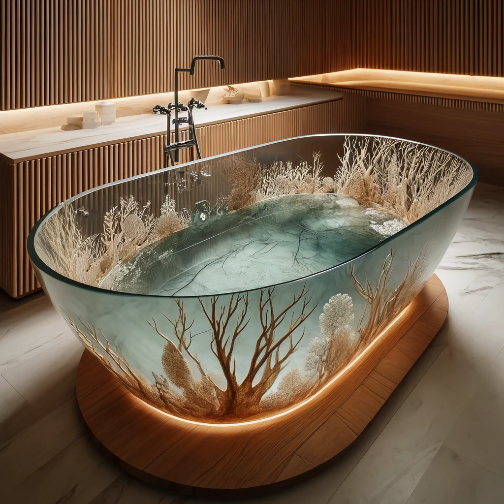 The Design Process: Crafting a Wood and Epoxy Bathtub