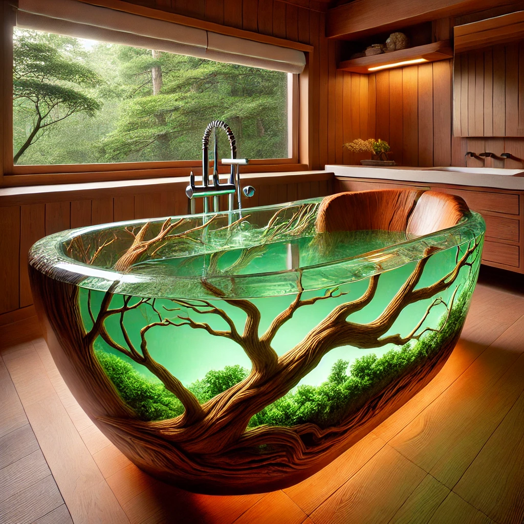 Technology Behind Wood and Epoxy Bathtubs
