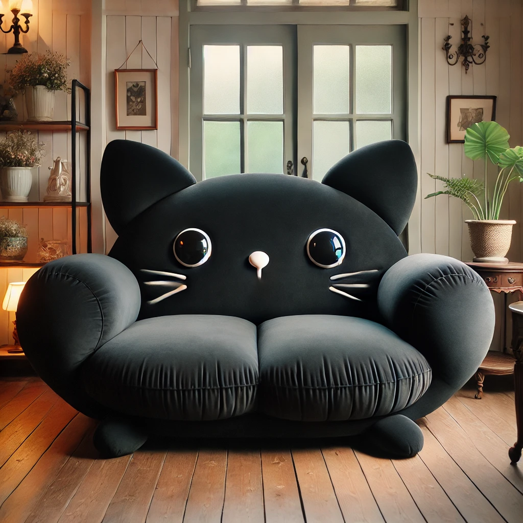 Design Elements of the Black Cat Chair