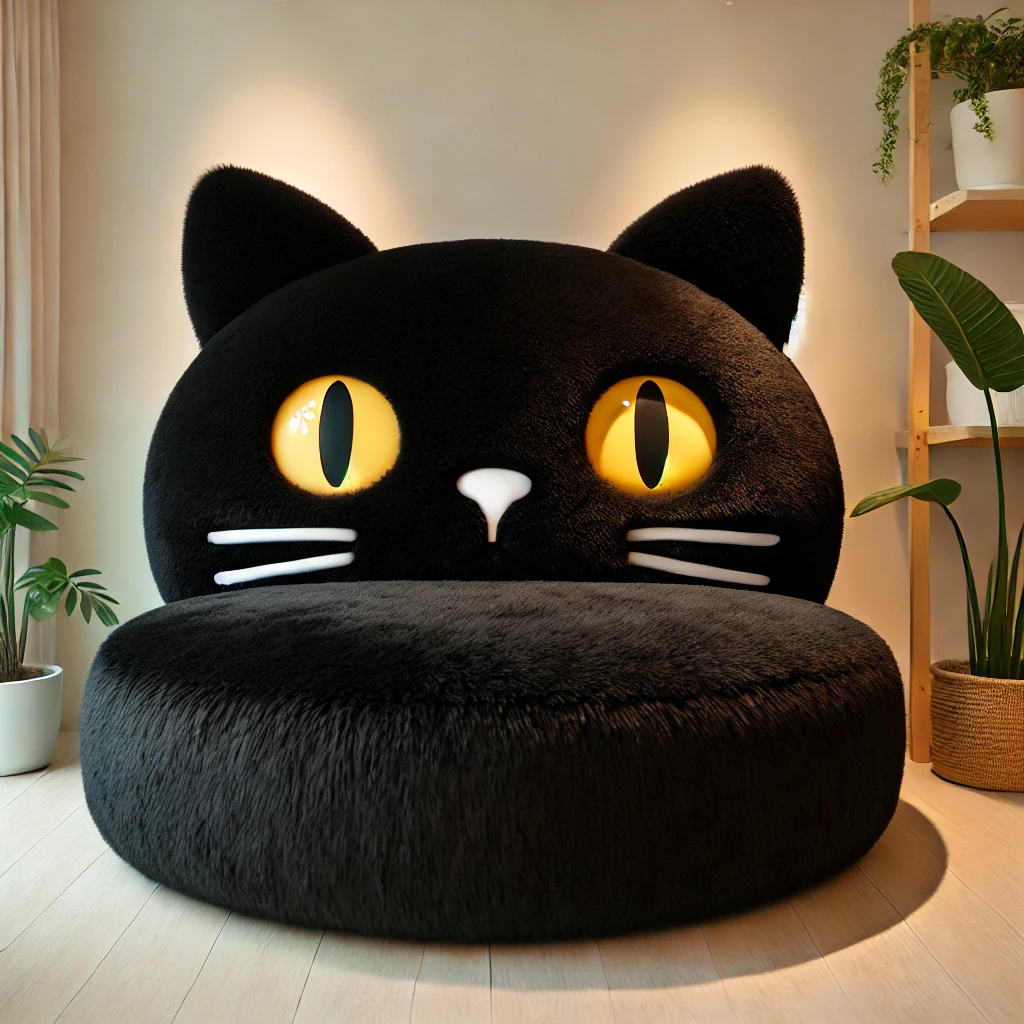 How to Incorporate a Black Cat Chair into Different Room Styles