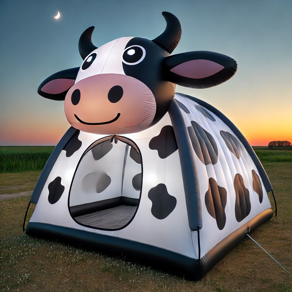 Cow Camping Tent