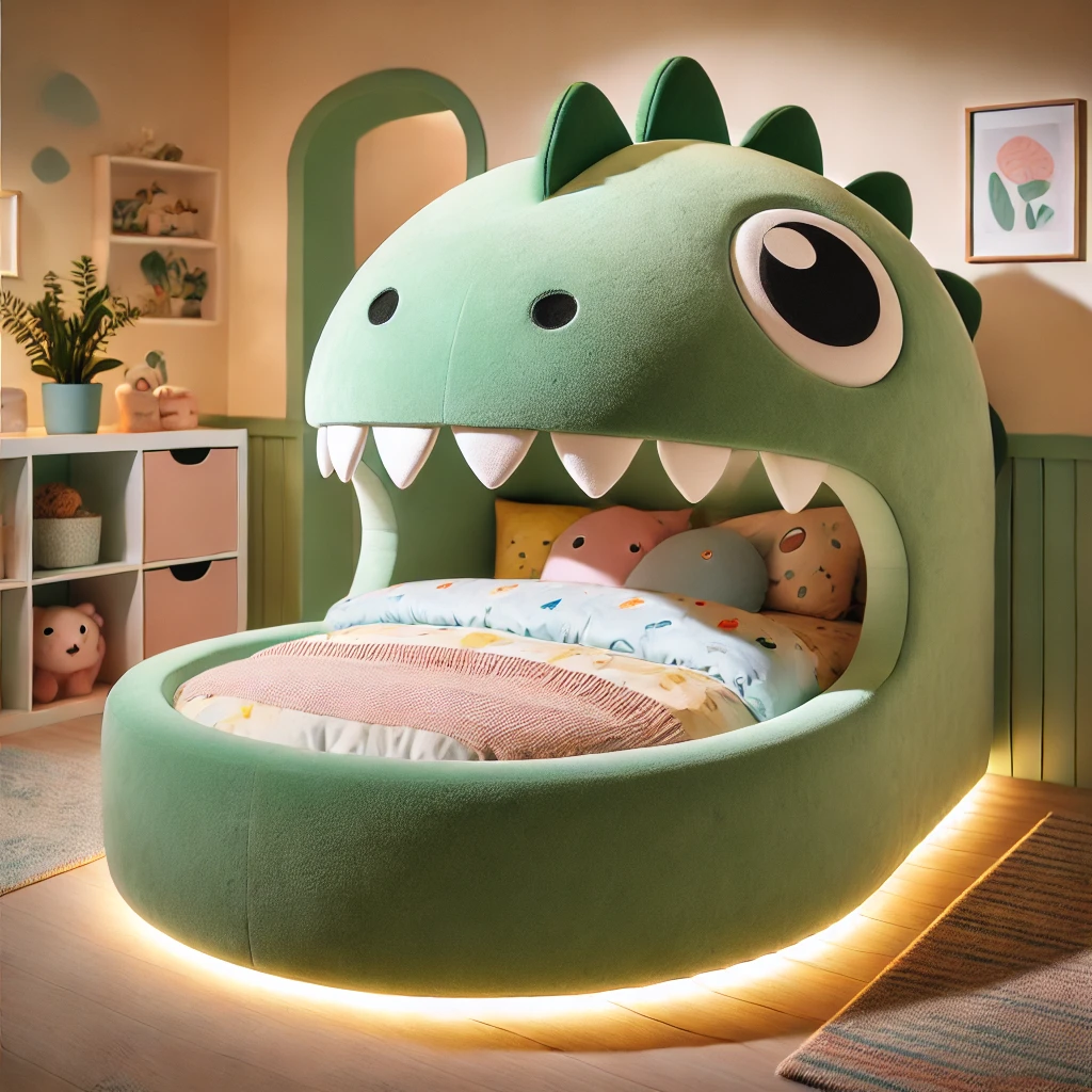 Benefits of a Dinosaur Shaped Bed