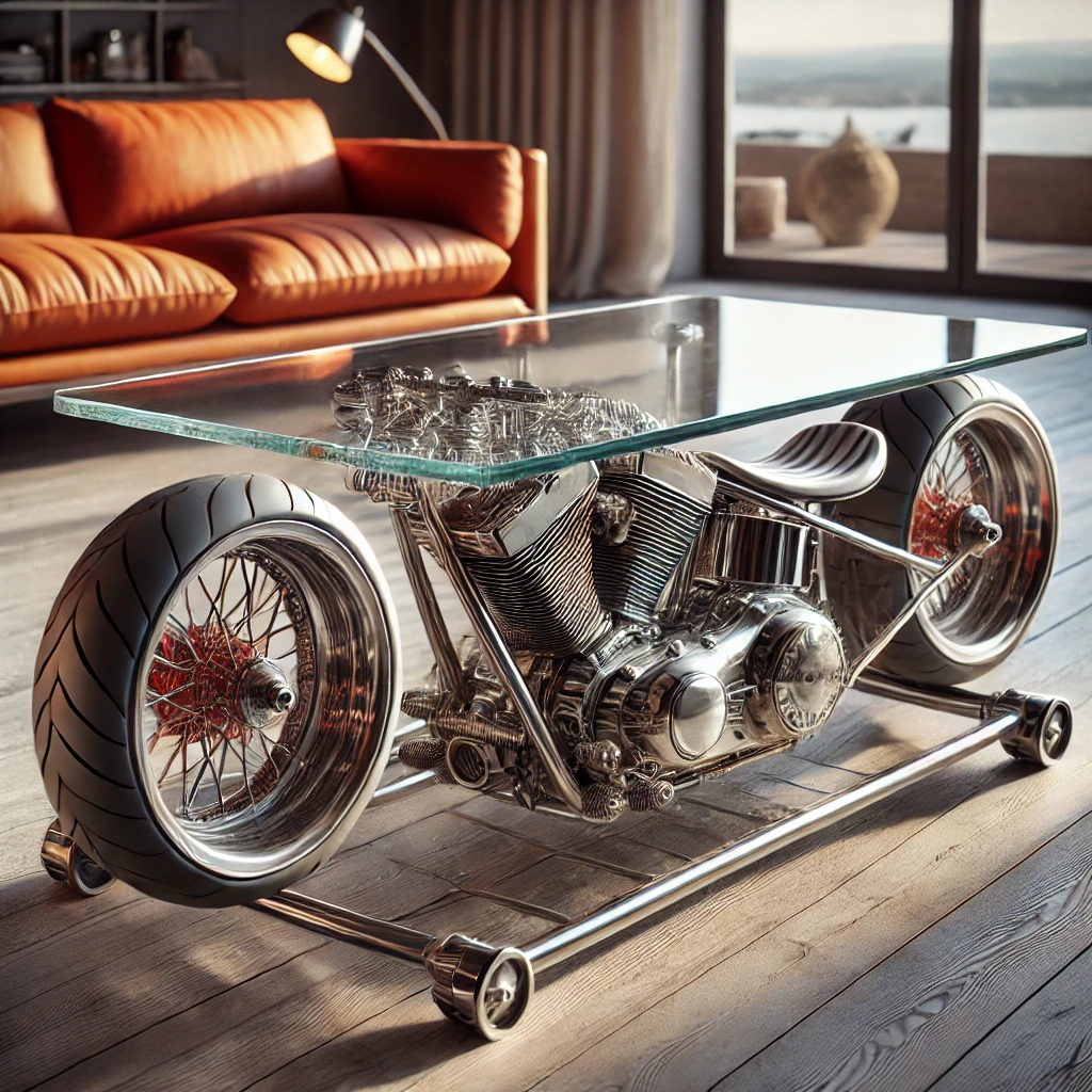 Technology and Craftsmanship Behind Harley Davidson Coffee Tables