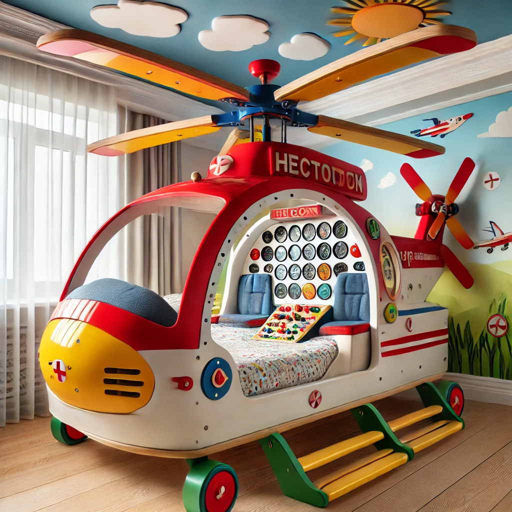 Benefits of a Helicopter Bed for Kids