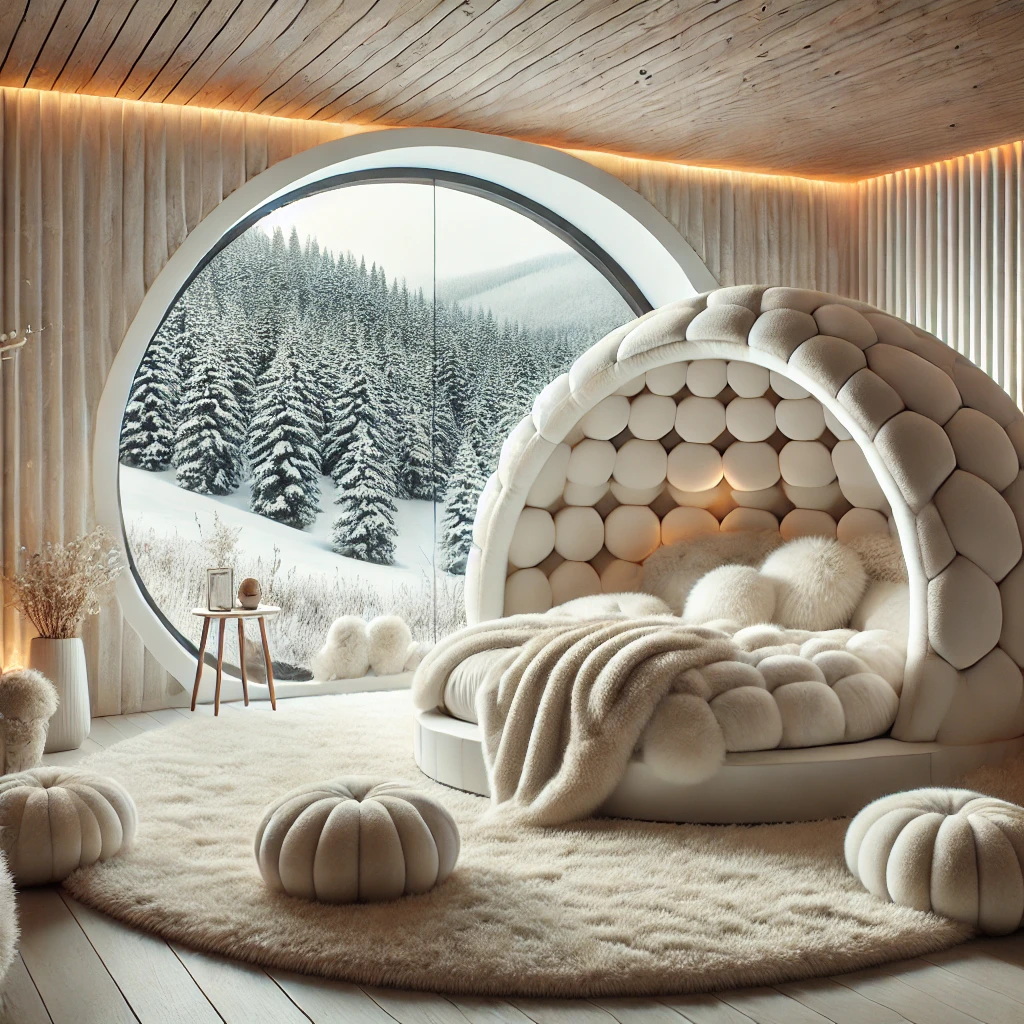 What is an Igloo Inspired Bed