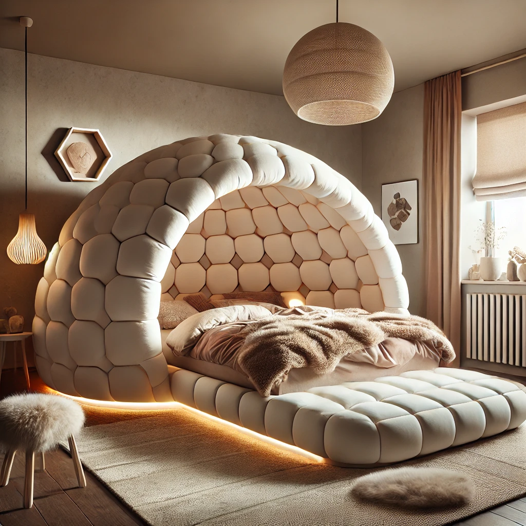 Ideal Spaces for an Igloo Inspired Bed