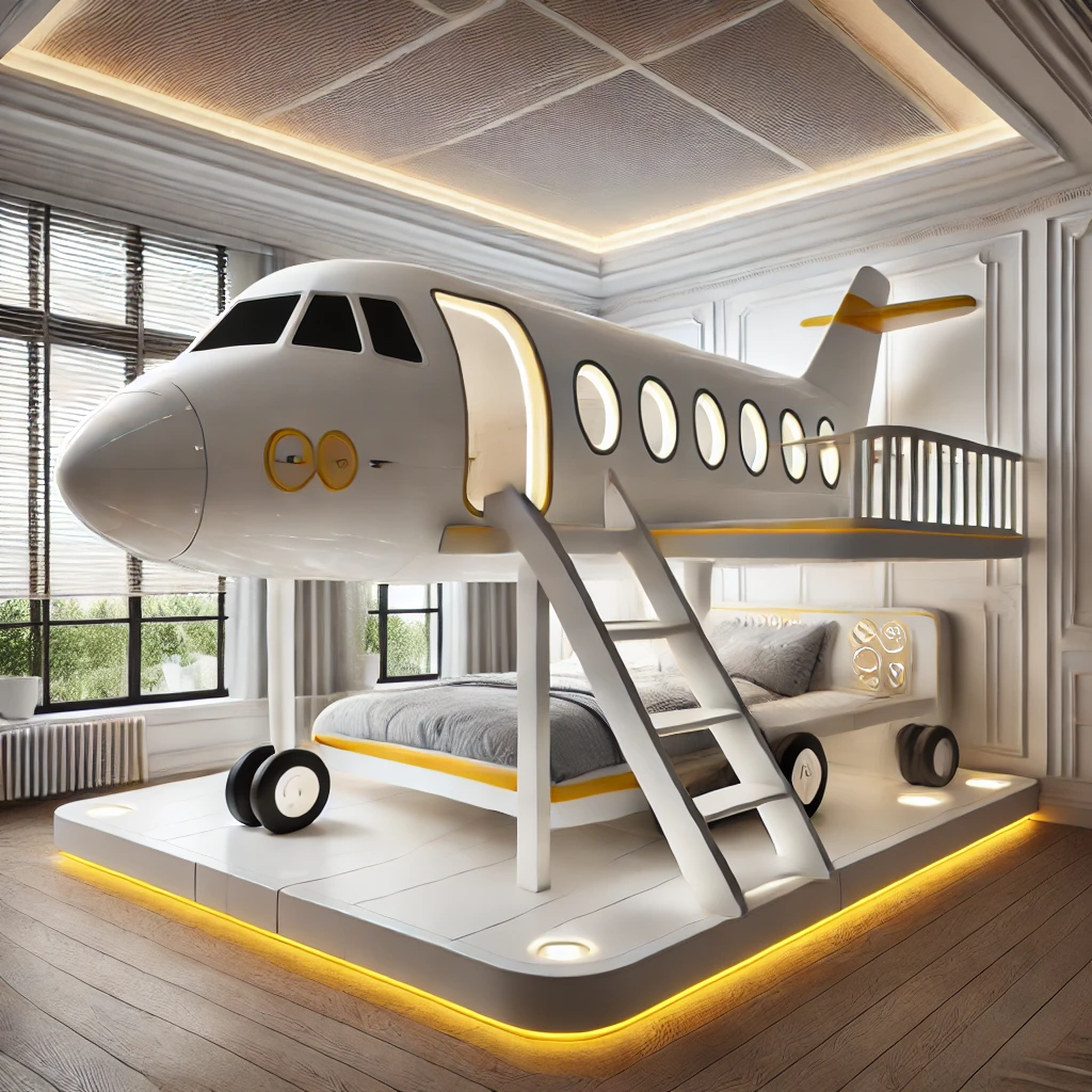 Benefits of Airplane Bunk Beds in Interior Design