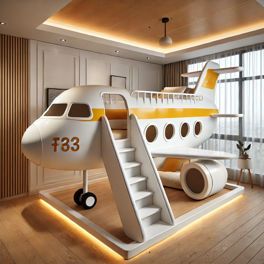 Inspiring Airplane Bunk Bed Themes