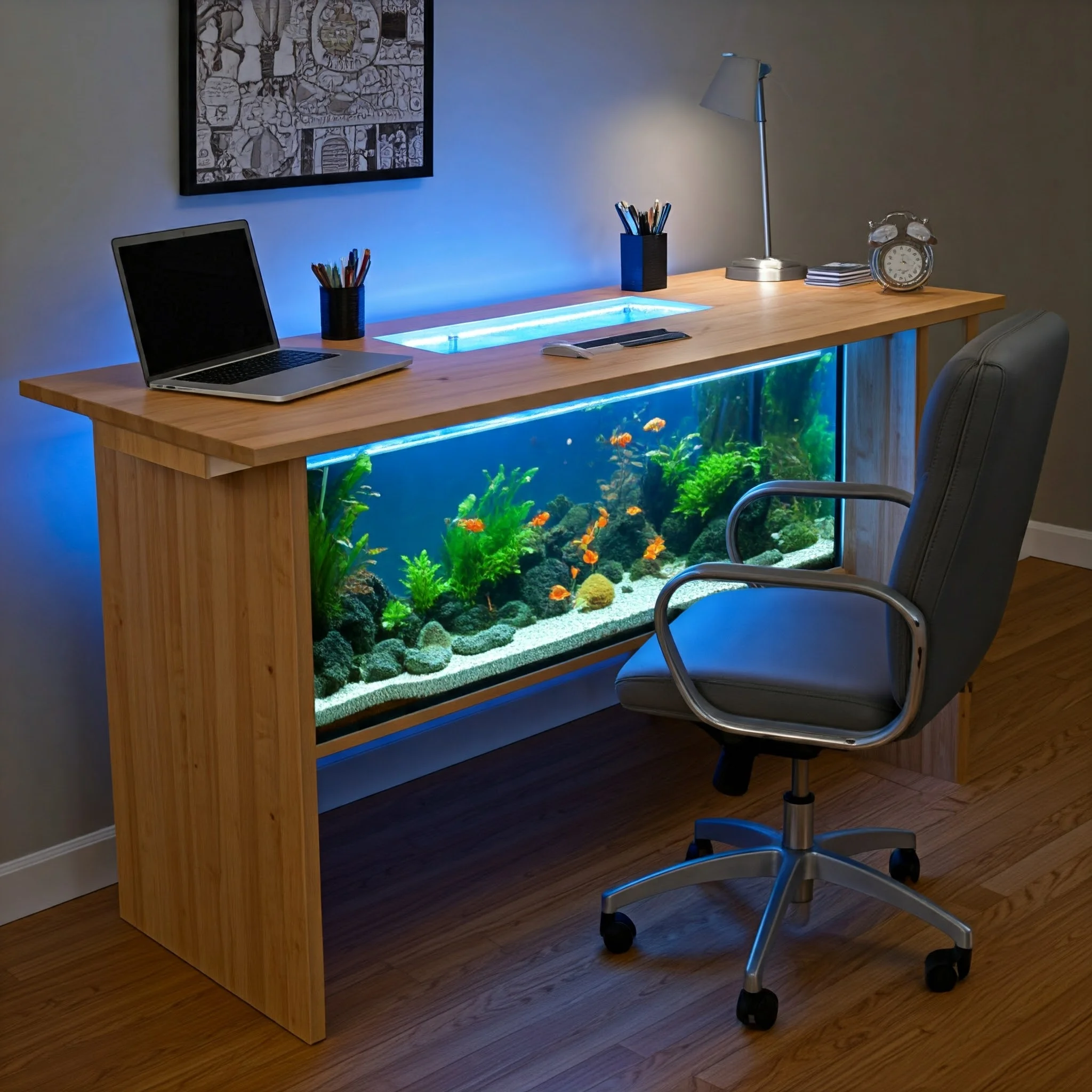 Innovative Technologies in Desk Aquariums