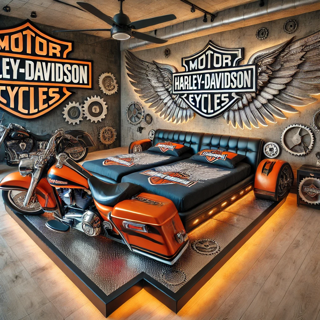 The Ultimate Harley Davidson Bed Collection