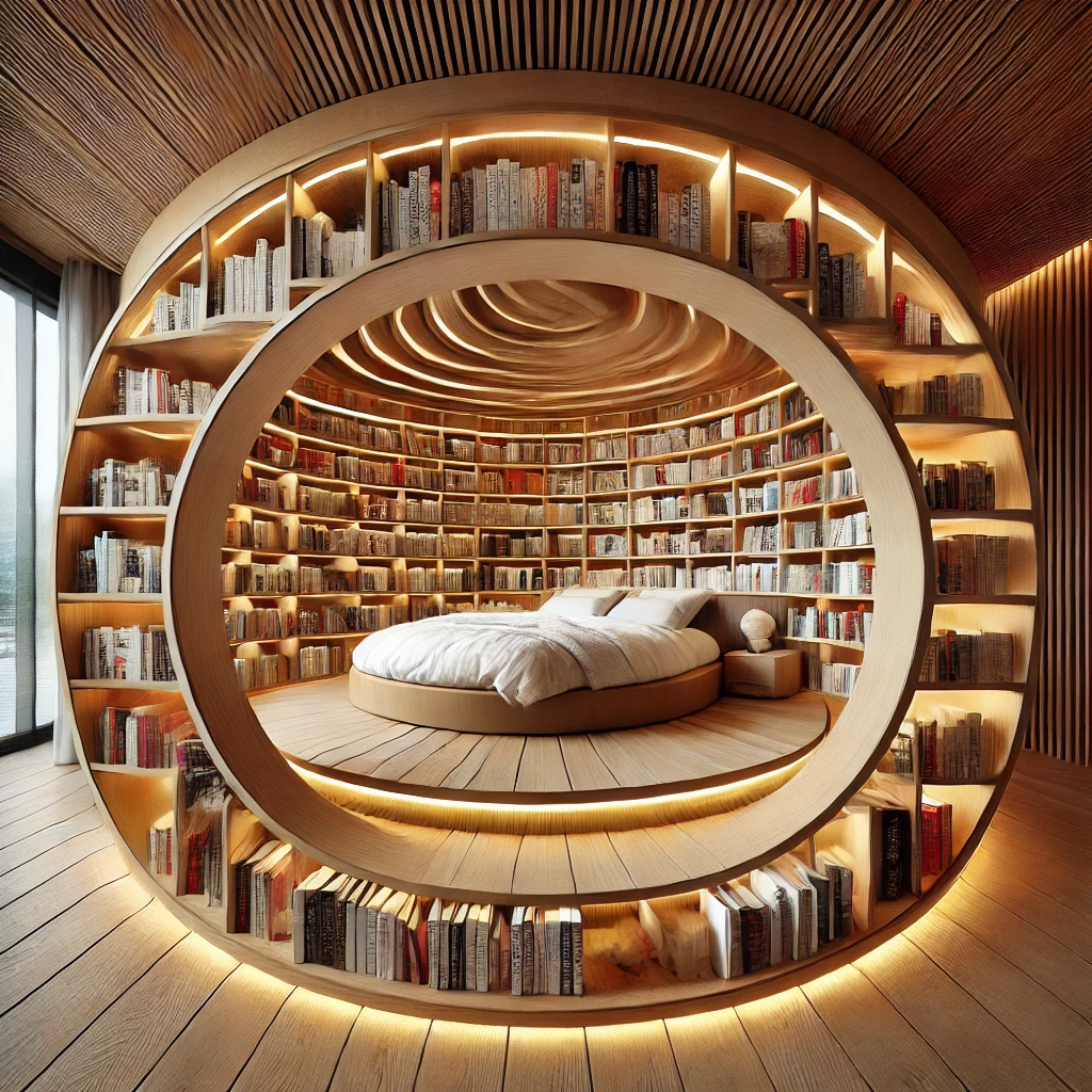 Technology Meets Library Beds