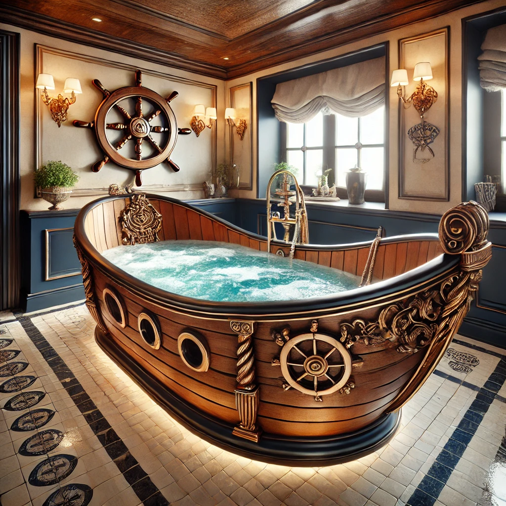 What is a Pirate Ship Bathtub