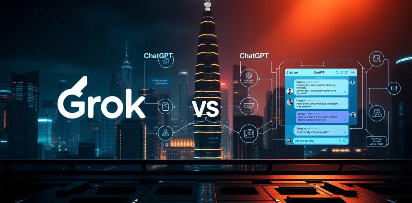 Grok vs ChatGPT comparison