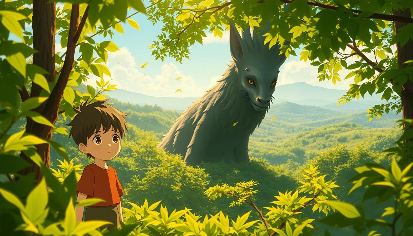 Ghibli themes in animation