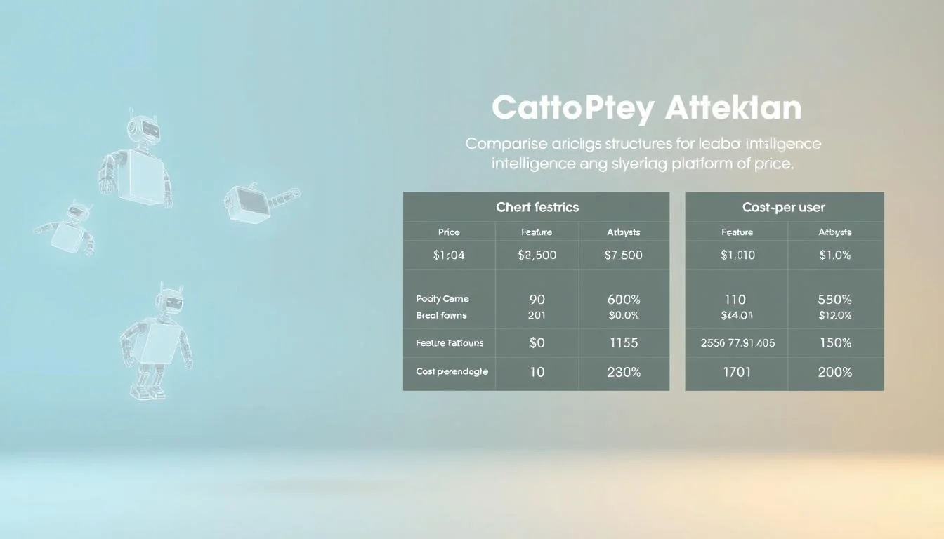 Chatbot Intelligence Pricing Comparison