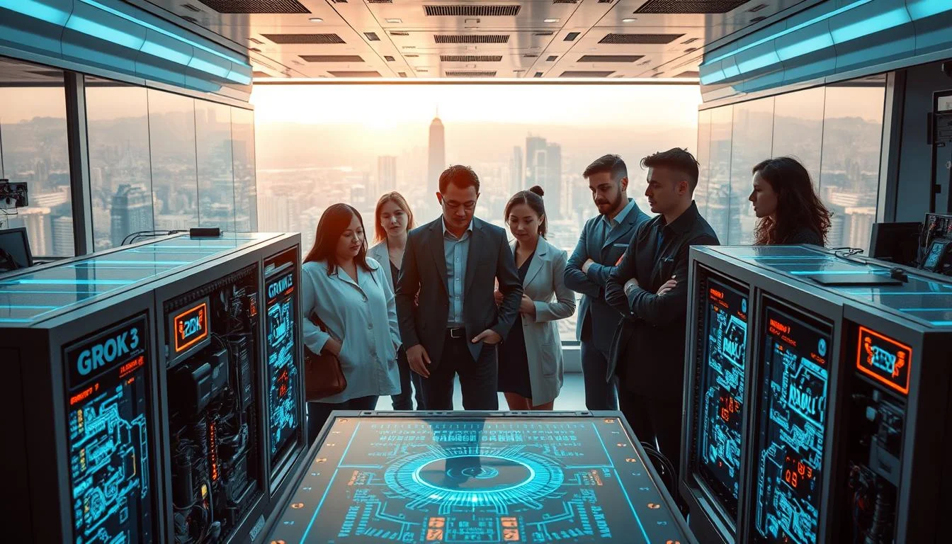 Grok 3 machine learning