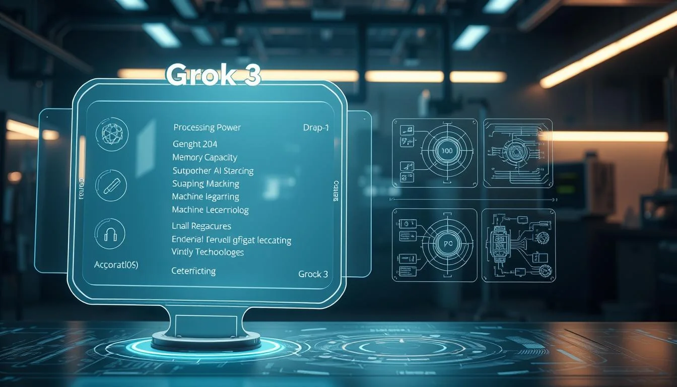 Grok 3 specifications