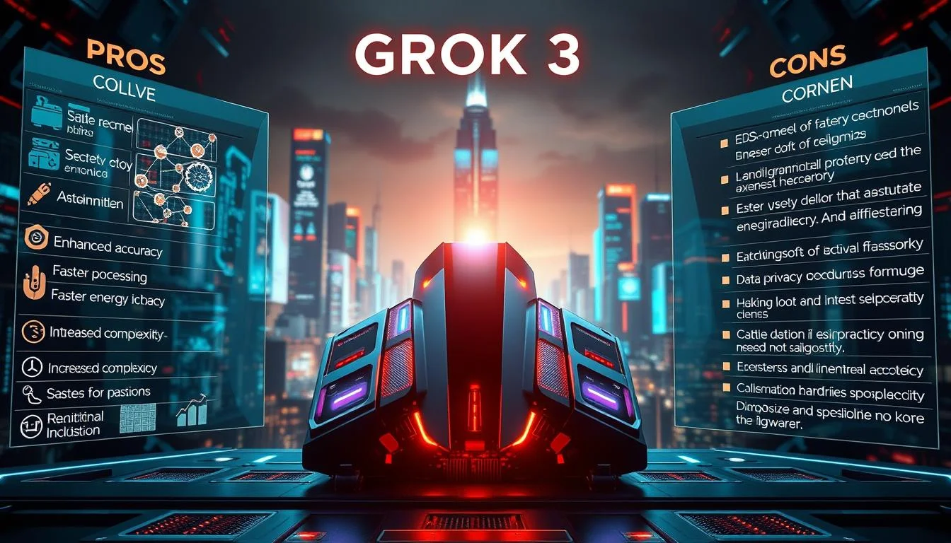 pros and cons of grok 3