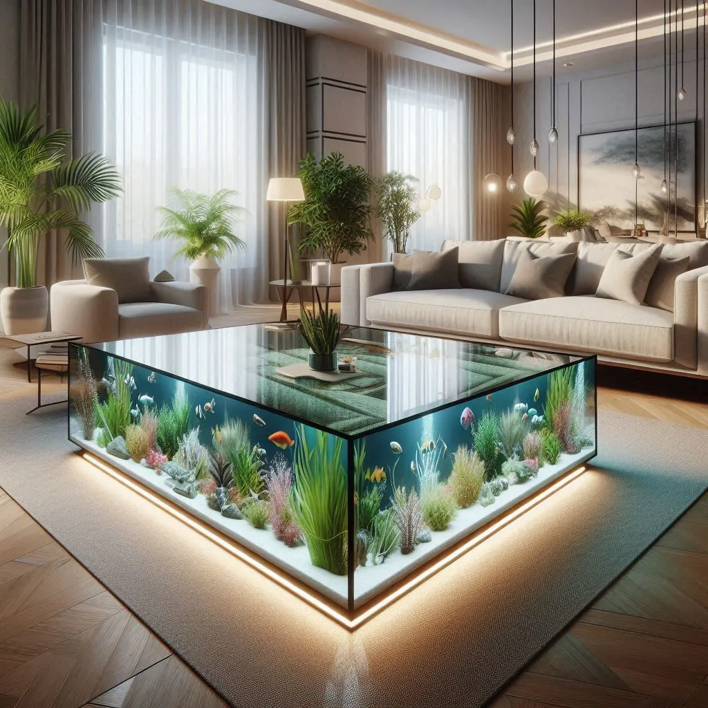 fish tank furniture