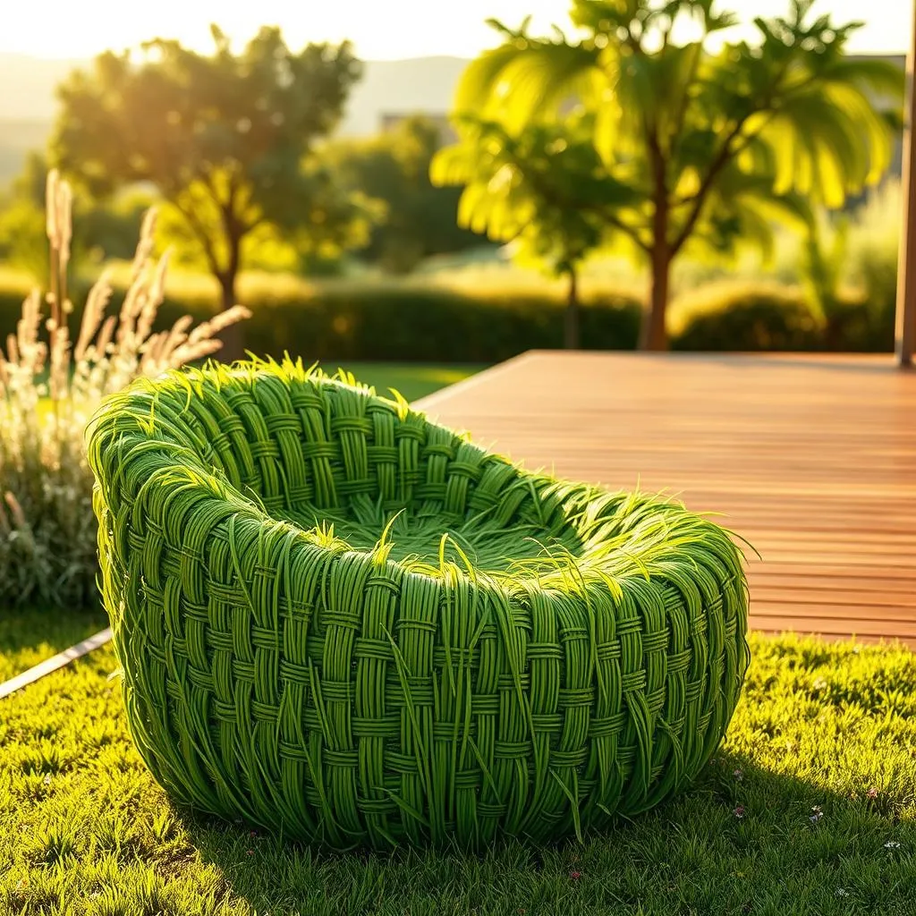 grass chair