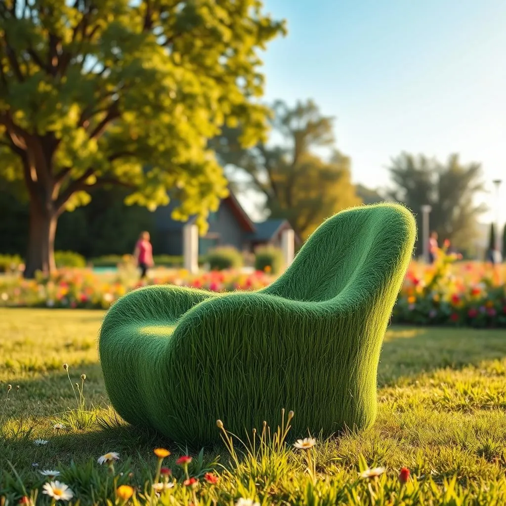 grass chairs