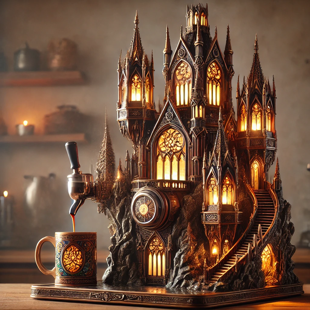 harry potter themed coffee pot