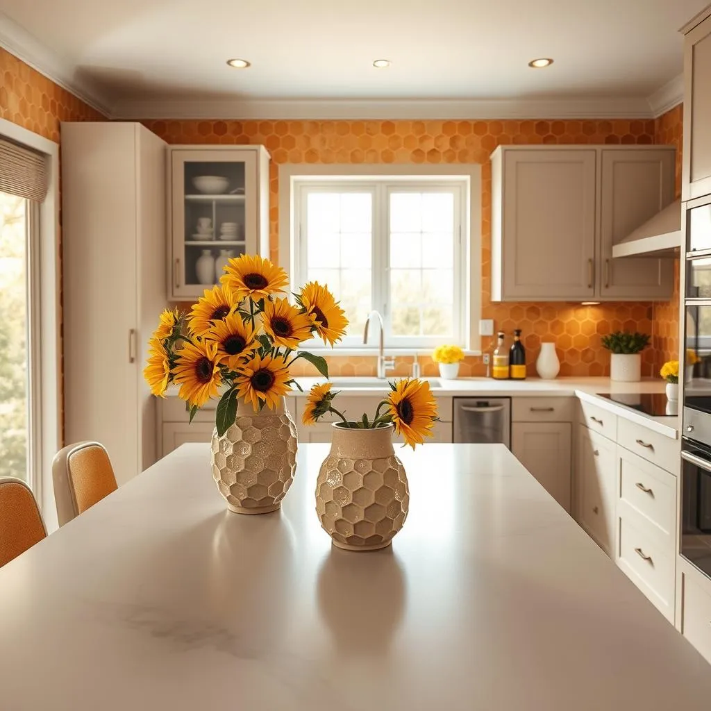 honeycomb kitchen decor 1