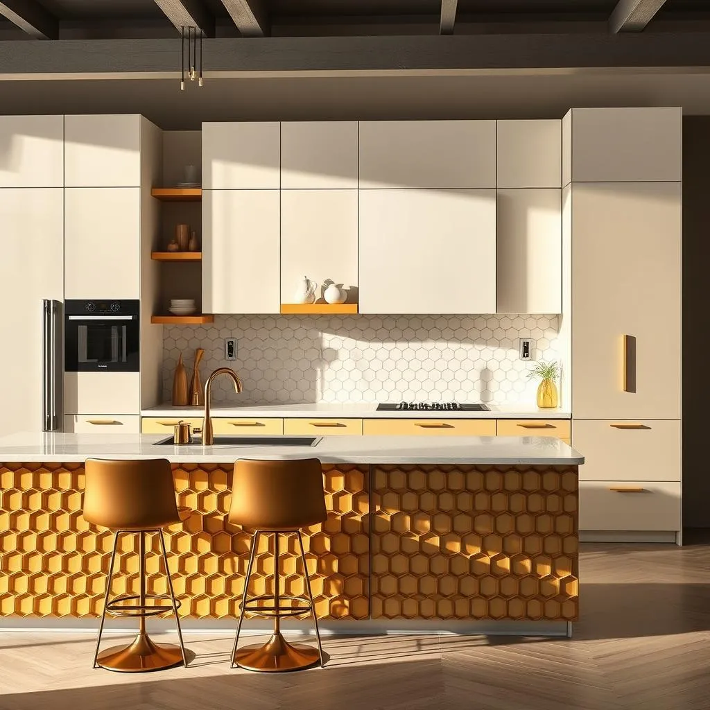 honeycomb kitchen decor