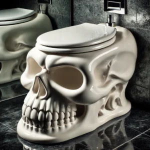 Skull Toilet