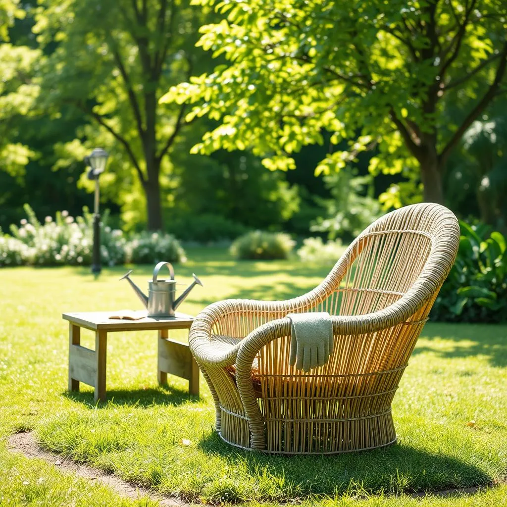 sustainable garden chair