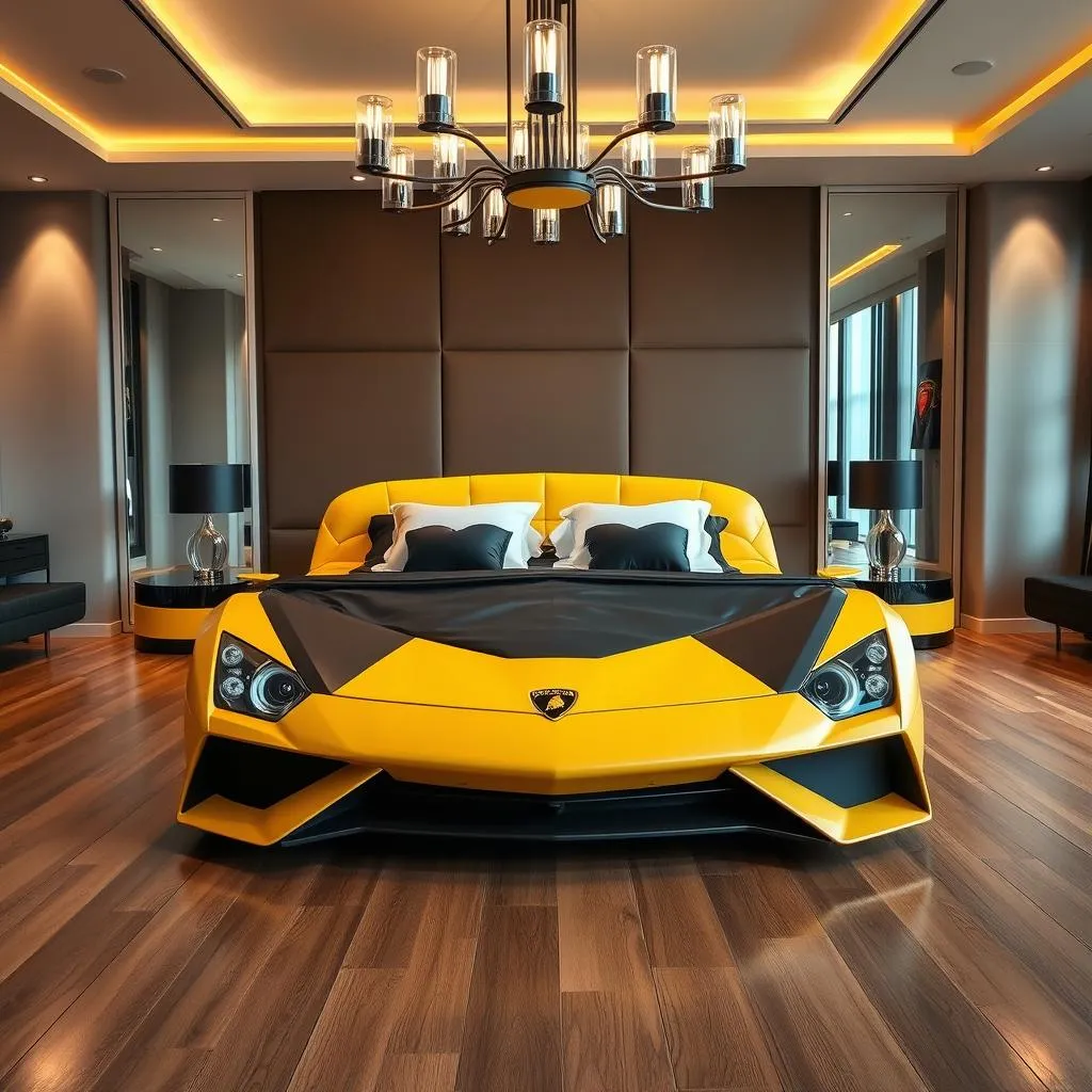 children's sports car bed