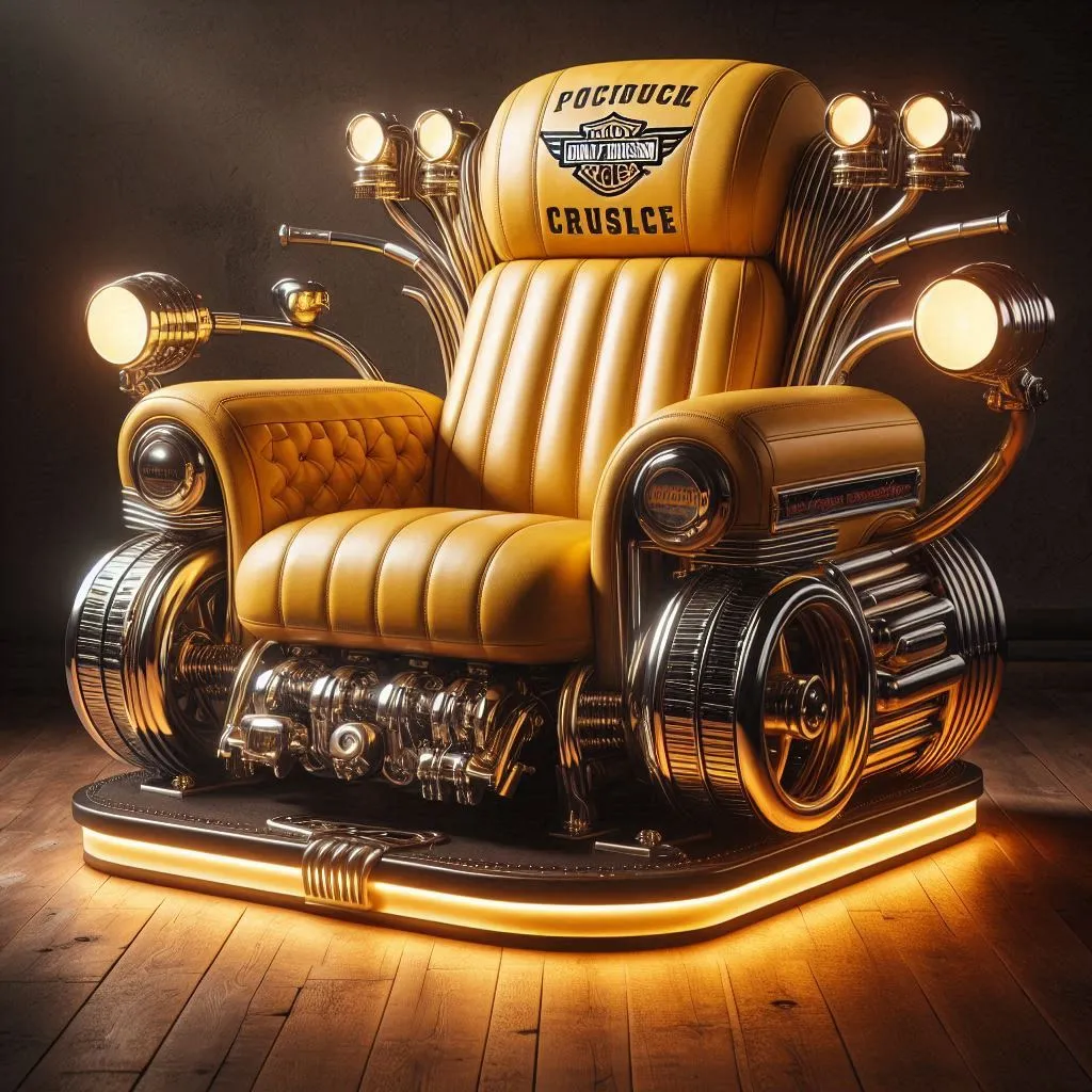 harley davidson chair cushions