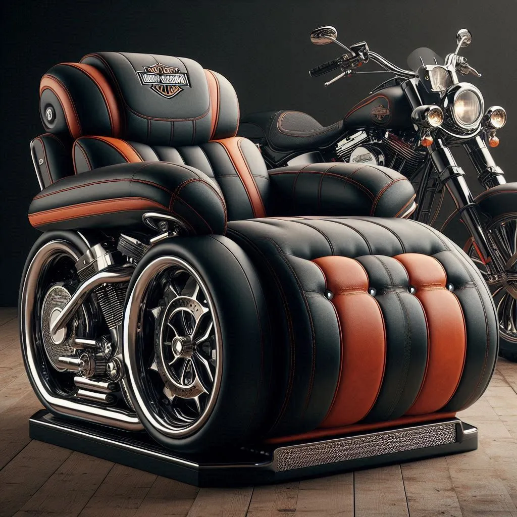 harley davidson chair