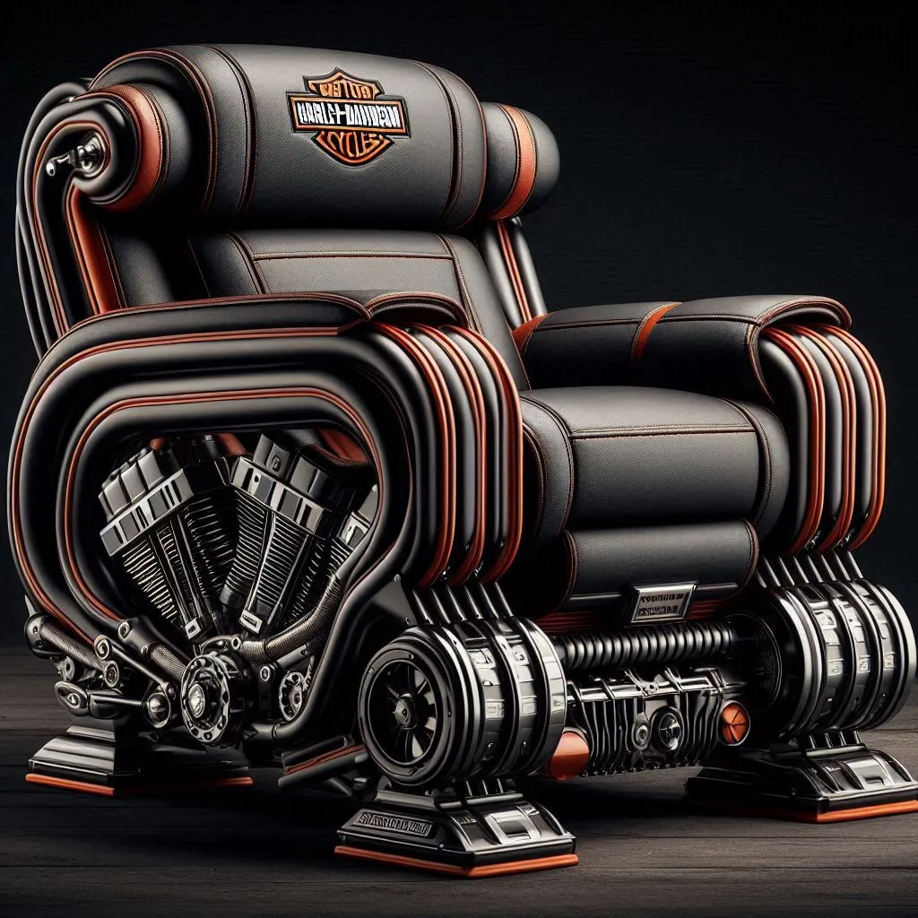 harley davidson chair