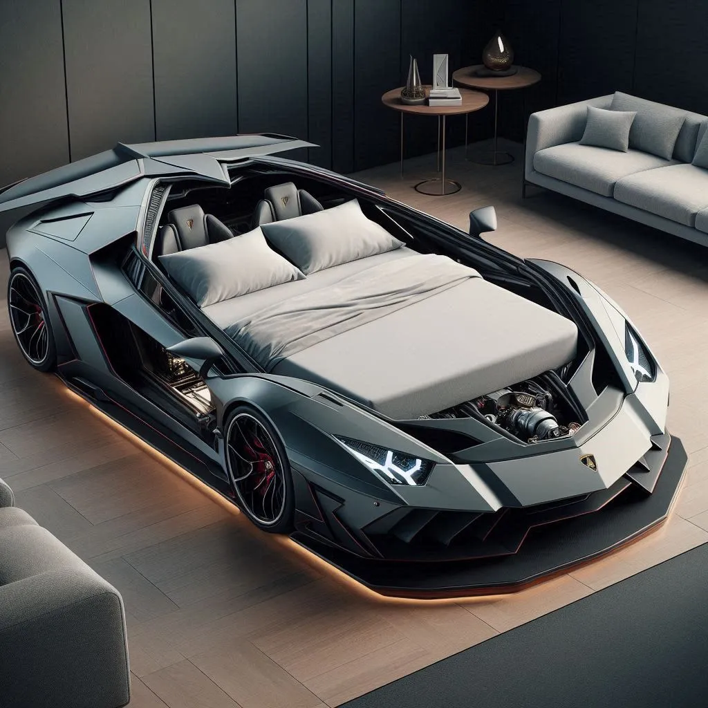 lamborghini vs ferrari bed