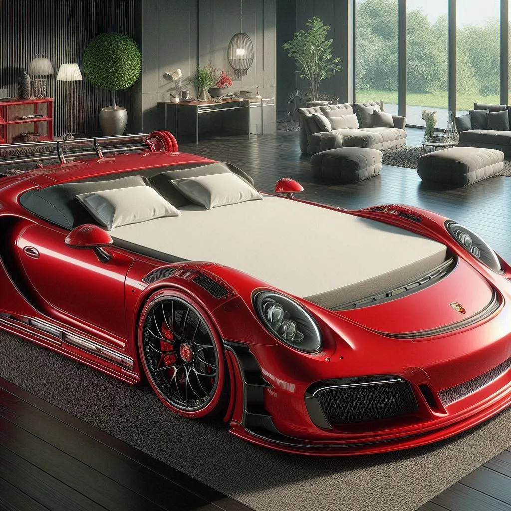 storage car bed Porsche