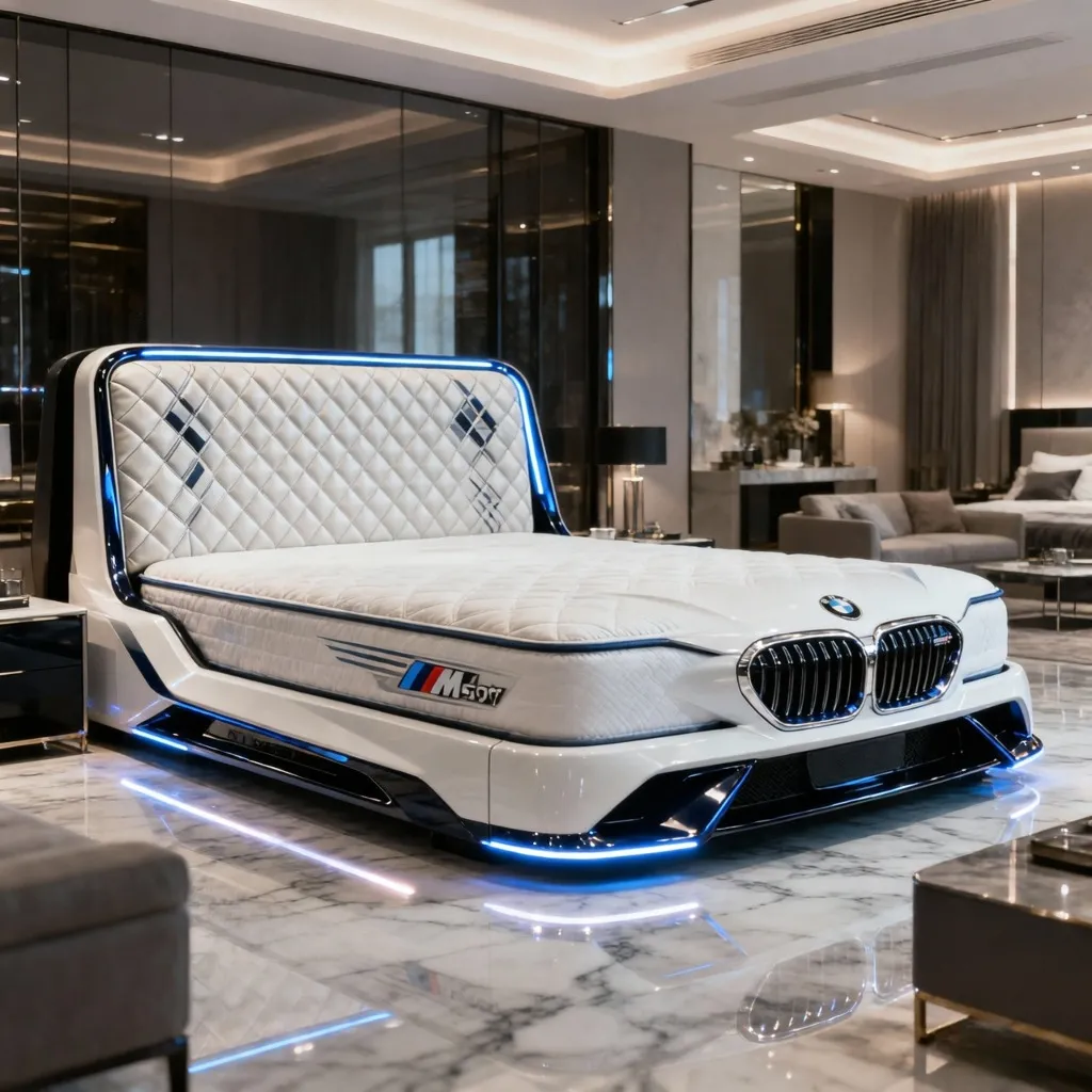 bmw themed bed